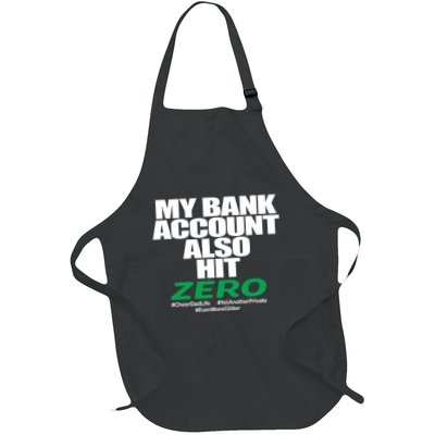 My Bank Account Also Hit Zero Apron