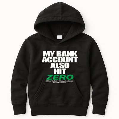 My Bank Account Also Hit Zero Kids Hoodie