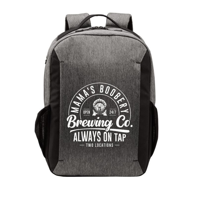 MamaS Boobery Brewing Co New Mom Breastfeeding Funny Vector Backpack