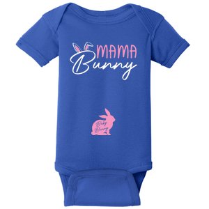 Mama Bunny Bunny Cute Easter Pregnancy Announcet Meaningful Gift Baby Bodysuit