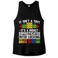 Master Builder Bricks Blocks Play Toy Ladies PosiCharge Tri-Blend Wicking Tank