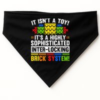 Master Builder Bricks Blocks Play Toy USA-Made Doggie Bandana