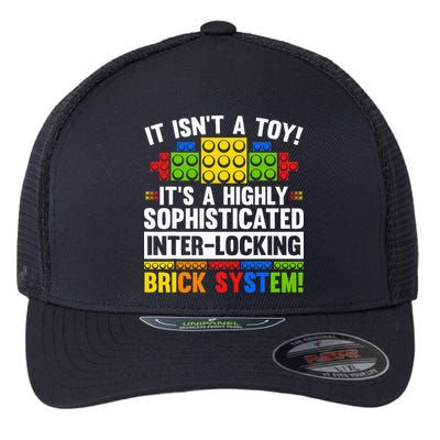 Master Builder Bricks Blocks Play Toy Flexfit Unipanel Trucker Cap