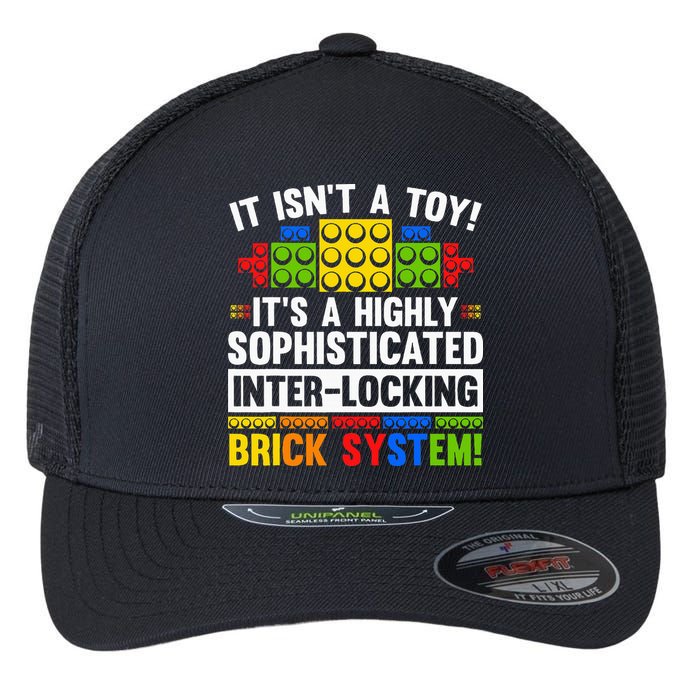 Master Builder Bricks Blocks Play Toy Flexfit Unipanel Trucker Cap