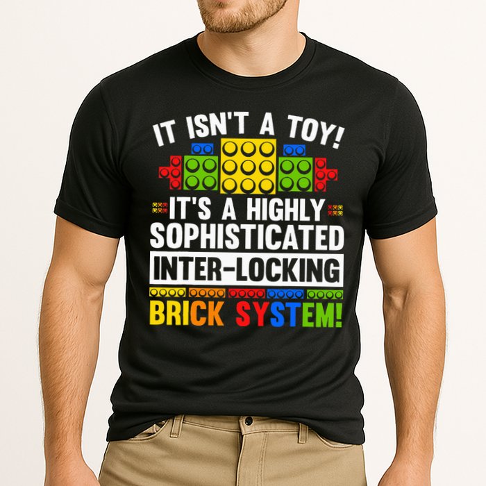 Master Builder Bricks Blocks Play Toy Performance Shirt