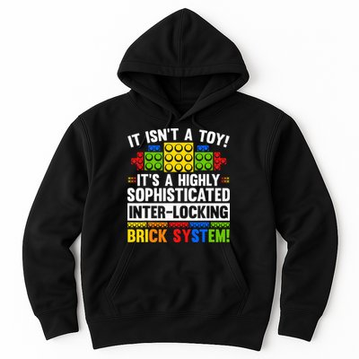 Master Builder Bricks Blocks Play Toy Hoodie