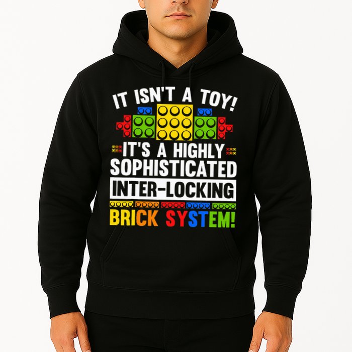 Master Builder Bricks Blocks Play Toy Hoodie