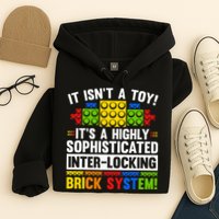 Master Builder Bricks Blocks Play Toy Hoodie