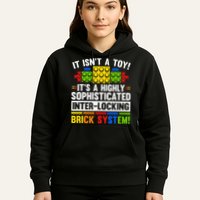Master Builder Bricks Blocks Play Toy Hoodie