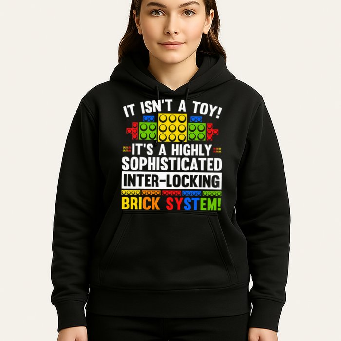 Master Builder Bricks Blocks Play Toy Hoodie