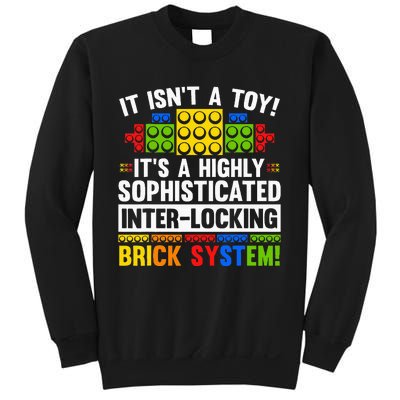 Master Builder Bricks Blocks Play Toy Sweatshirt