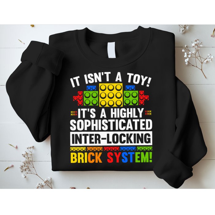 Master Builder Bricks Blocks Play Toy Sweatshirt