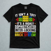 Master Builder Bricks Blocks Play Toy T-Shirt