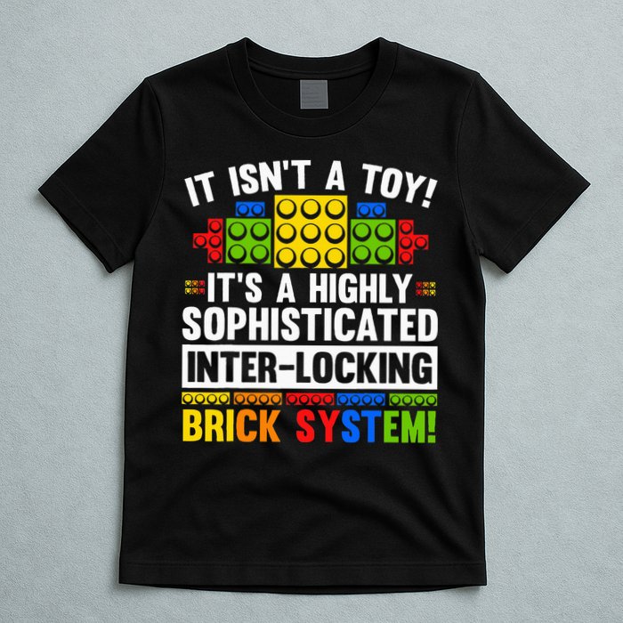 Master Builder Bricks Blocks Play Toy T-Shirt