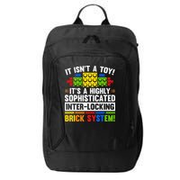 Master Builder Bricks Blocks Play Toy City Backpack