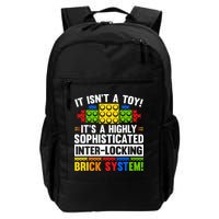 Master Builder Bricks Blocks Play Toy Daily Commute Backpack