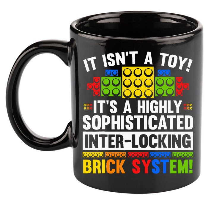 Master Builder Bricks Blocks Play Toy 11oz C Handle Ceramic Mug