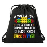 Master Builder Bricks Blocks Play Toy Drawstring Bag