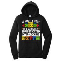Master Builder Bricks Blocks Play Toy Women's Pullover Hoodie