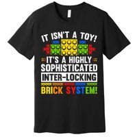 Master Builder Bricks Blocks Play Toy Premium T-Shirt