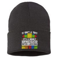 Master Builder Bricks Blocks Play Toy Sustainable Knit Beanie