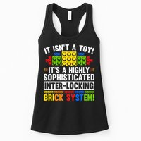Master Builder Bricks Blocks Play Toy Womens Tank Top