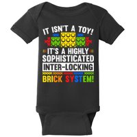 Master Builder Bricks Blocks Play Toy Baby Bodysuit