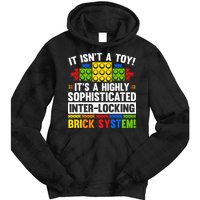 Master Builder Bricks Blocks Play Toy Tie Dye Hoodie