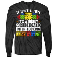 Master Builder Bricks Blocks Play Toy Tie-Dye Long Sleeve Shirt