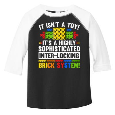 Master Builder Bricks Blocks Play Toy Toddler Fine Jersey T-Shirt