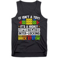 Master Builder Bricks Blocks Play Toy Tank Top