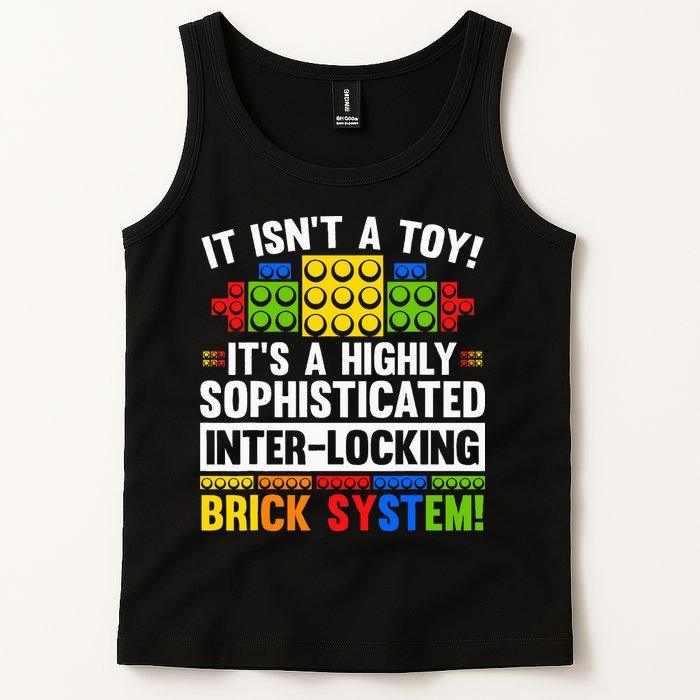 Master Builder Bricks Blocks Play Toy Tank Top