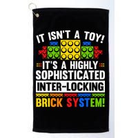 Master Builder Bricks Blocks Play Toy Golf Towel