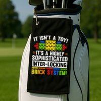 Master Builder Bricks Blocks Play Toy Golf Towel