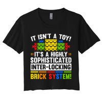 Master Builder Bricks Blocks Play Toy Crop Top