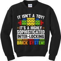 Master Builder Bricks Blocks Play Toy Kids Sweatshirt