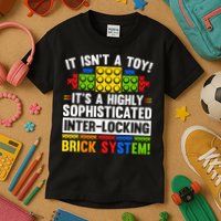 Master Builder Bricks Blocks Play Toy Kids T-Shirt