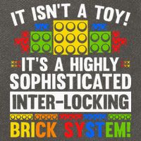 Master Builder Bricks Blocks Play Toy Cotton Canvas Backpack