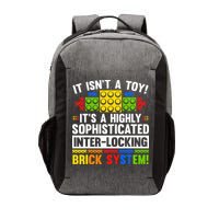 Master Builder Bricks Blocks Play Toy Vector Backpack