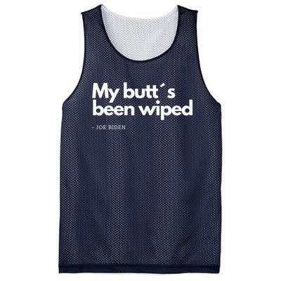 My Butt´s Been Wiped Funny Joe Biden Mesh Reversible Basketball Jersey Tank