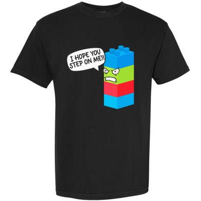 Master Builder Bricks Blocks Play Toy Garment-Dyed Heavyweight T-Shirt