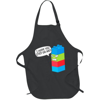 Master Builder Bricks Blocks Play Toy Full-Length Apron With Pockets