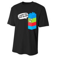 Master Builder Bricks Blocks Play Toy Performance Sprint T-Shirt