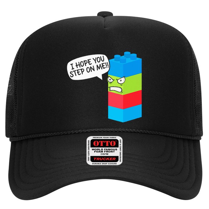 Master Builder Bricks Blocks Play Toy Trucker Hat