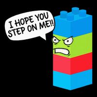 Master Builder Bricks Blocks Play Toy Toddler T-Shirt