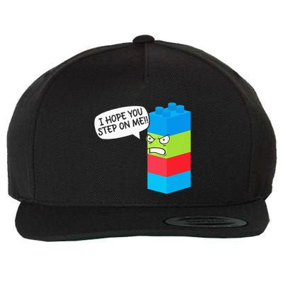 Master Builder Bricks Blocks Play Toy Wool Snapback Cap