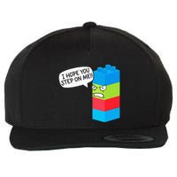 Master Builder Bricks Blocks Play Toy Wool Snapback Cap
