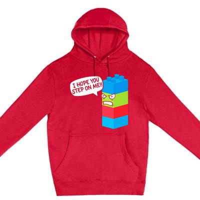 Master Builder Bricks Blocks Play Toy Premium Pullover Hoodie