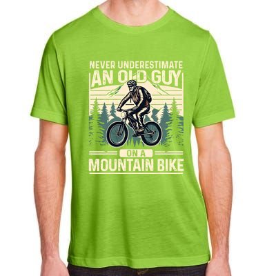 Mountain Bike Bicycle Lovers FatherS Day Gift For Dad Gift Adult ChromaSoft Performance T-Shirt