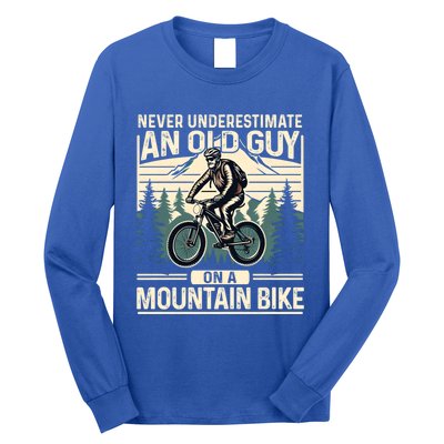 Mountain Bike Bicycle Lovers FatherS Day Gift For Dad Gift Long Sleeve Shirt